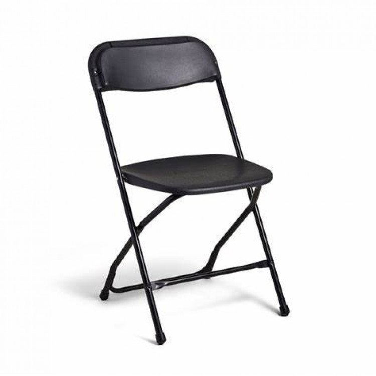 Black Folding Chair