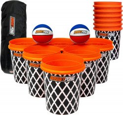 Giant Yard Pong Basket Ball Game