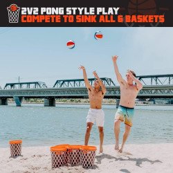 basketball20yard20game203 1709477242 Giant Yard Pong Basket Ball Game