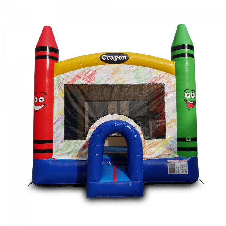 Crayon Bounce House