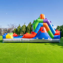 Dual20Lane20Building20Block 1752716983 Block Party Dual Lane Wet/Dry Slide