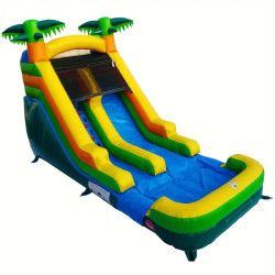 tropical20Waterslide20edited 1752335020 Tropical Slide and Combo Bounce House Package