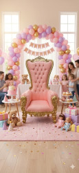 unnamed 14 1765572075 XXL Pink Throne Chair