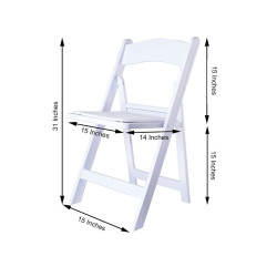 white resin chair dimensions and specifications 1765571631 White Garden Chairs Padded